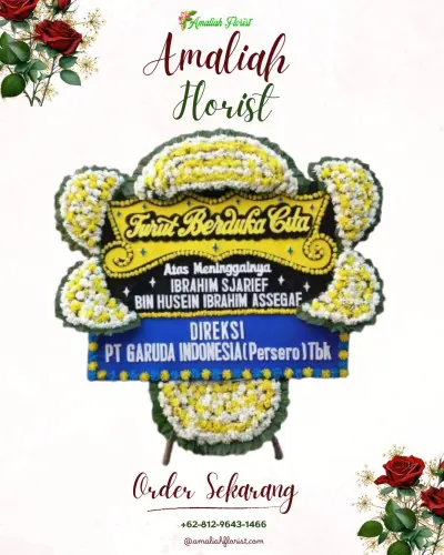 Papan Bunga Duka di Cihea
